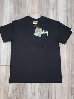 Stussy X Bape T Shirt Medium