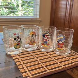 McDonalds Collectible Disney Glasses from 2000