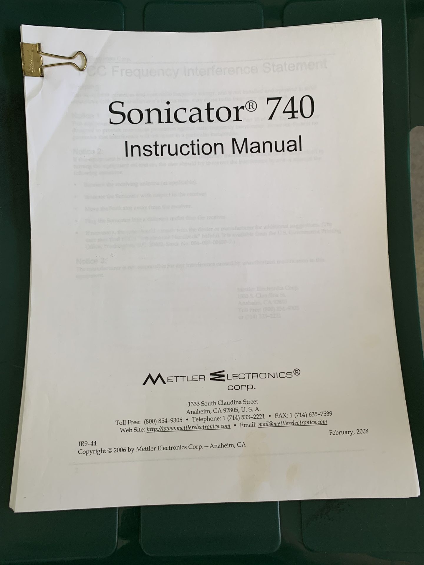 Sonicator ultrasound machine for Muscle Health