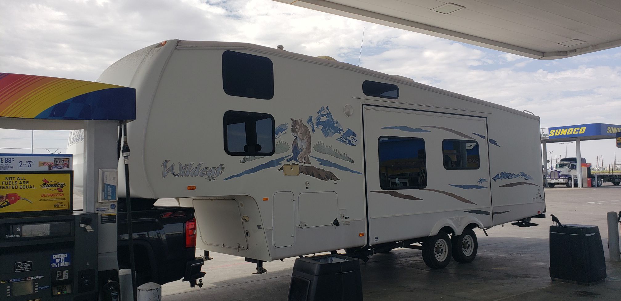RV camper trailer