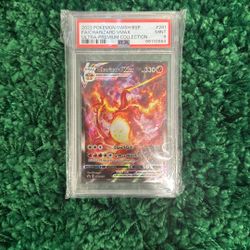 2021 POKEMON SWORD & SHIELD EVOLVING SKIES SECRET FULL ART/LEAFEON VMAX PSA 9