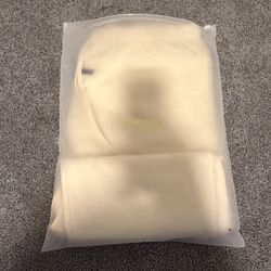 Fear Of God Essentials Cream Oversized Sweatpants Size Xtra Large 