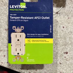 Leviton Tamper Resistant AFCI Outlet