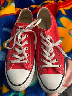 Red converse