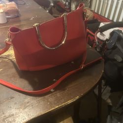 Used Purse Red $20