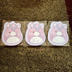 Squishmallows Set Of 3 Sticky notes 