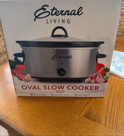 5 Quart Oval Slow Cooker