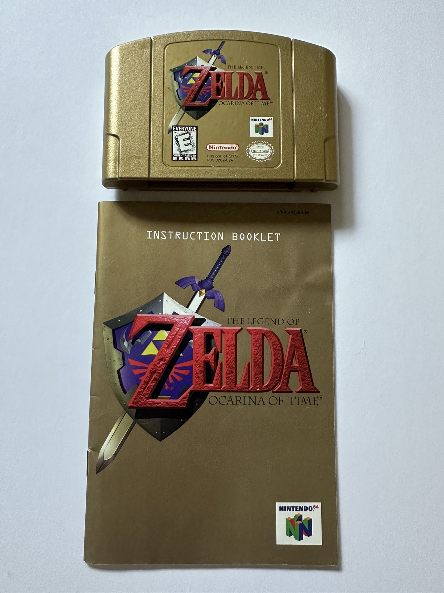 Legend of Zelda Ocarina of Time Collector's Edition N64 with manual