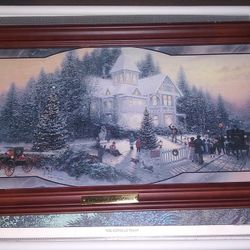Thomas Kinkade Victorian Christmas