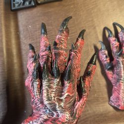 2 Different pairs of Halloween Costume Gloves