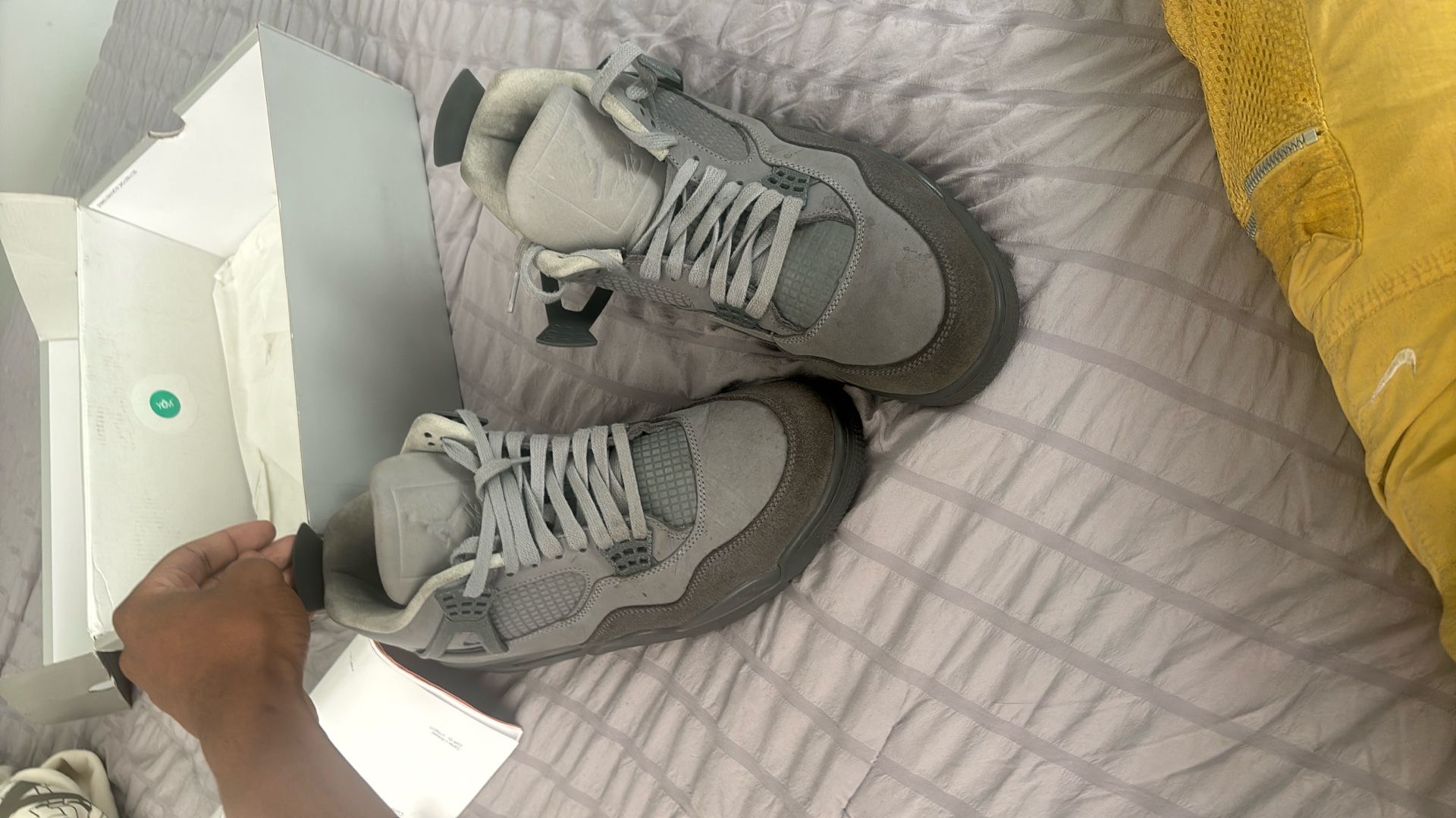 Jordan 4s All gray  Size 11