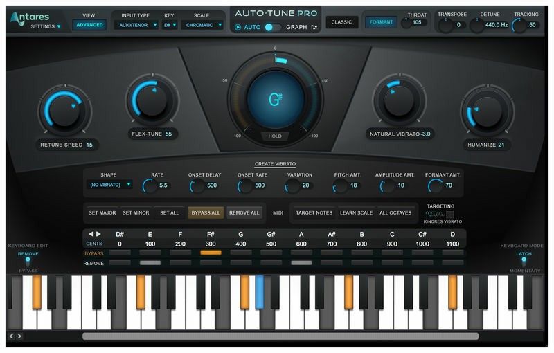 Antares autotune pro 2019 for Protools , waves, logic pro , fl studio