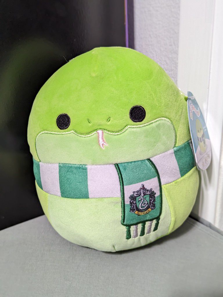 Hot Topic Squishmallows Harry Potter Slytherin Snake Plush