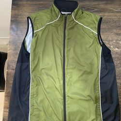 Vintage Rare LL Bean Green Vest Men’s Size XL X-Large X Large PolyBrite Lighted
