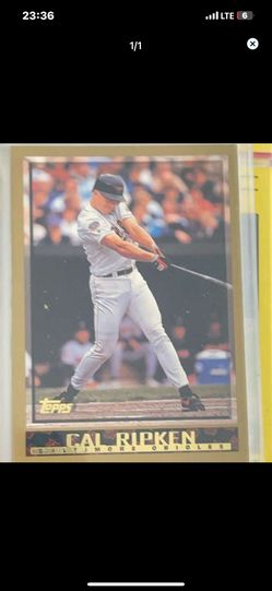 #320 Cal Ripken, Baltimore Orioles TOPPS Chrome