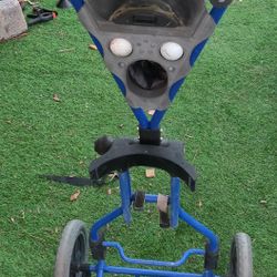 Golf Bag Push Cart 