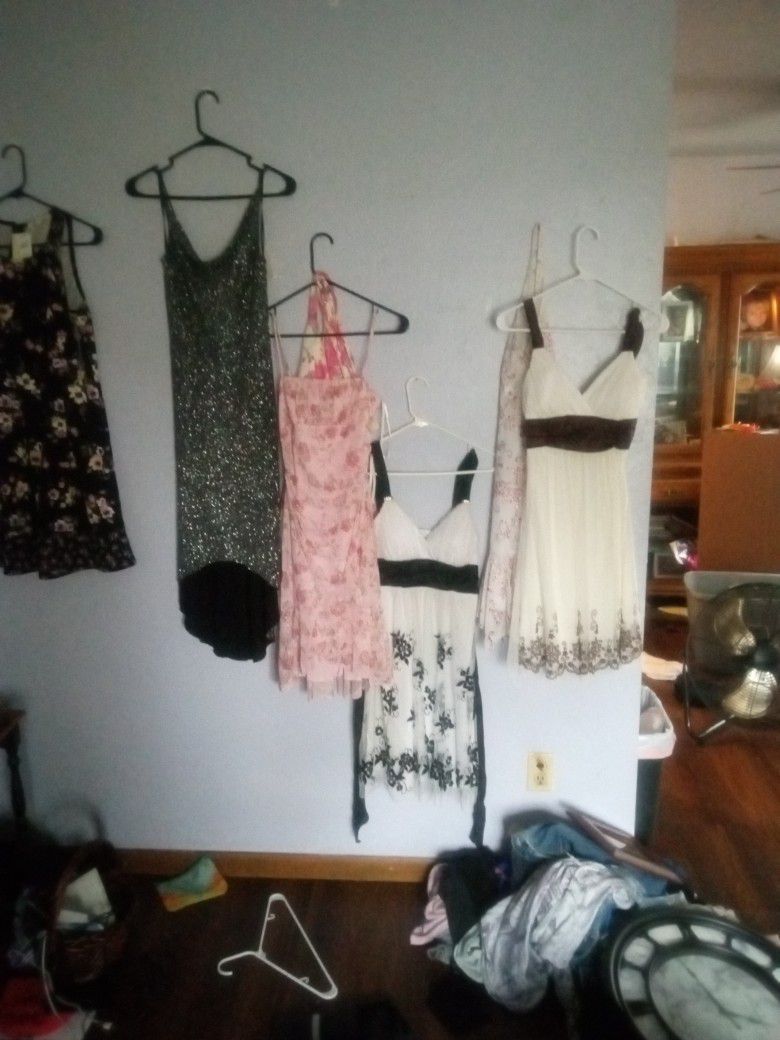 Lots Of Dresses Medium. Kids Clothes Size 6 And Sm