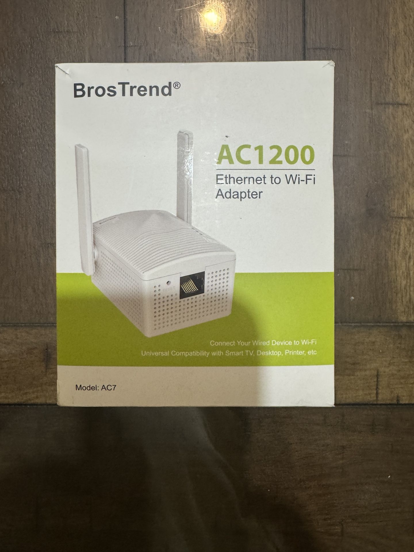 BrosTrend AC1200 Ethernet to Wi-Fi Adapter : AC7