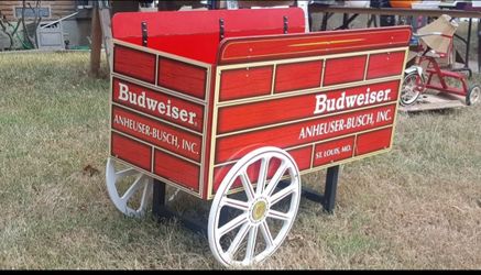 Budweiser Clydesdale Cart