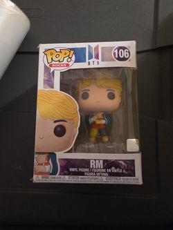  Funko Pop! Rocks: BTS RM vinyl figure. This specific figure