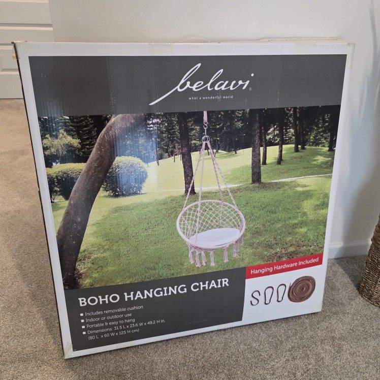 Boho Outdoor Hanging Chair