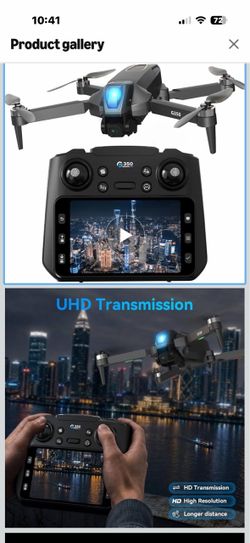 Brand New!Drone with Camera 4.5" LCD Screen on Controller, Drone with Screen, FPV Drones with Brushless Motor for Adult Beginner, Foldable RC Quadcopt