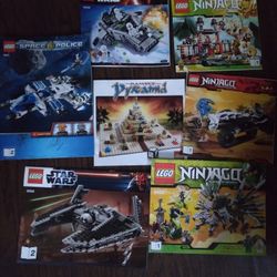 Lot Of Lego Instruction Manuals Star Wars