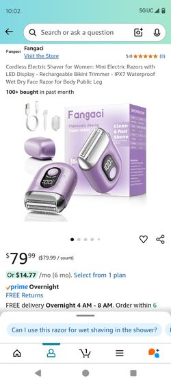 Electric Shaver For Women