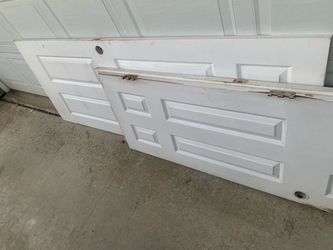 white Doors used indoor