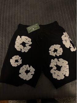 Denim tear shorts