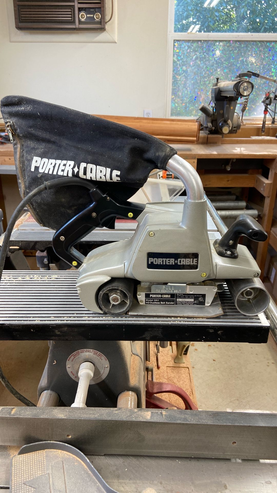 Porter Cable 4”x24” Belt Sander w/ Dust Bag