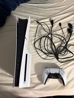 Sony PlayStation 5 Console with Controller and Cables