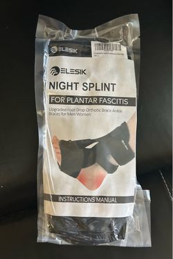 Night Splint for Plantar Fasciitis and Ankle Support