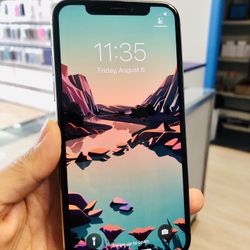 Factory unlocked iPhone x 256gb, excellent conditions store warranty 