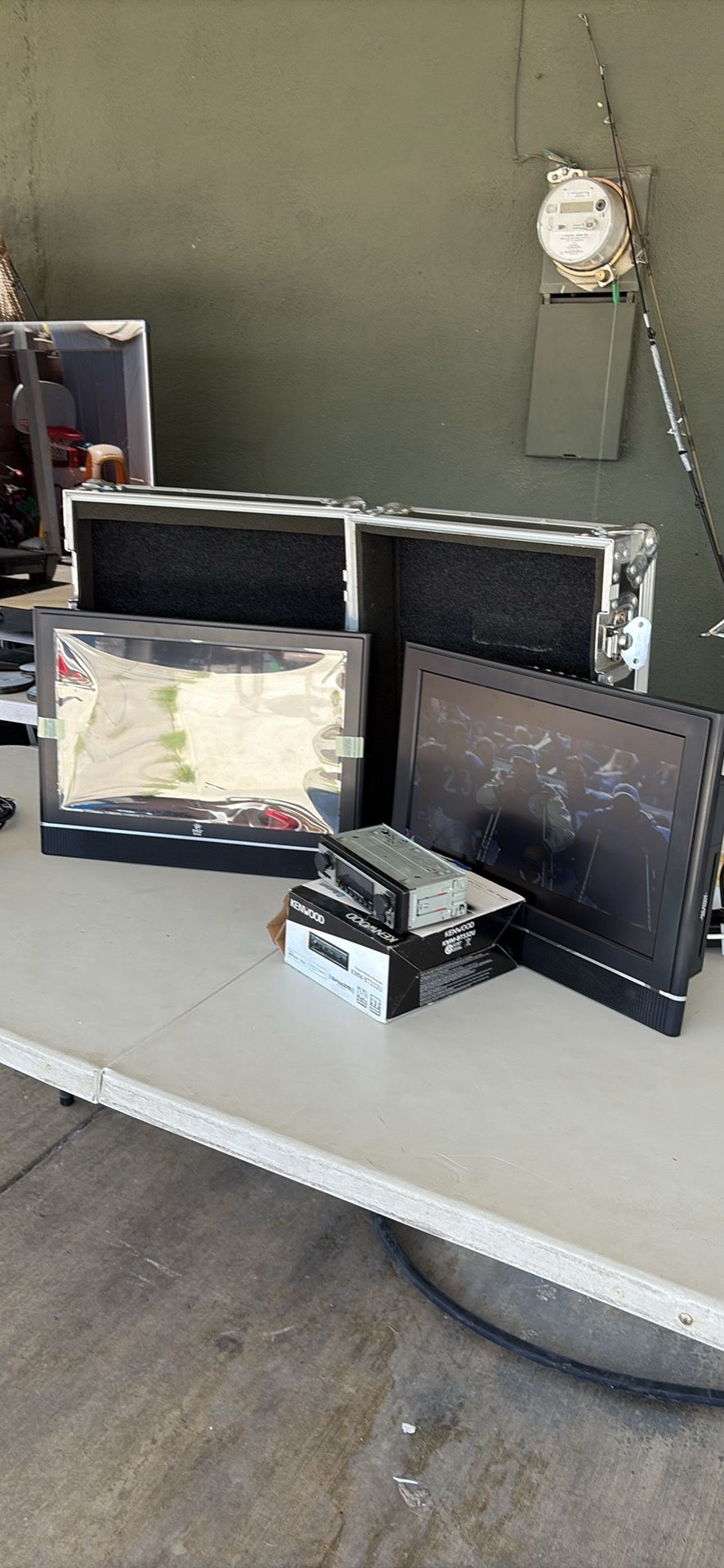 Pyle Home Monitors & Kenwood Bluetooth Stereo
