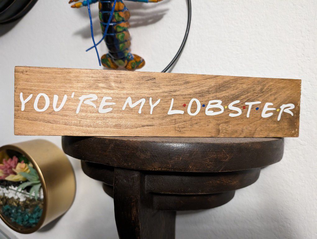 Friends Lobster Sign