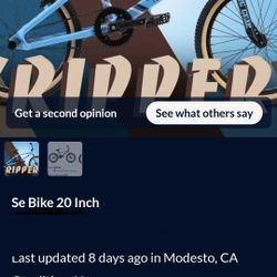 Se Kids Bike 20 Inch 