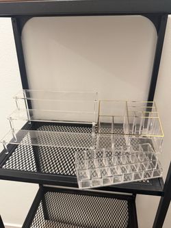 Acrylic Makeup Organizers