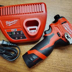 Milwaukee M12 brushless impact kit