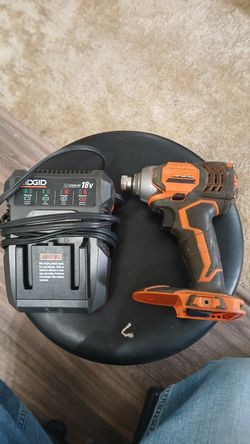 Rigid drill with charger