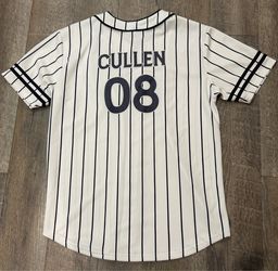 Twilight Cullen Baseball Jersey size Large