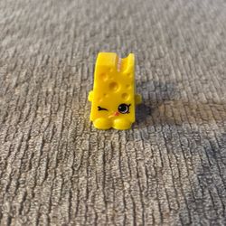Yellow Chee Zee Shopkin From Season 1 Dairy Collection