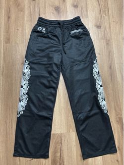 Black ch sweats with designs size-S
