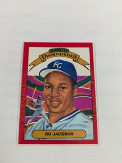 1990 Donruss #1 Bo Jackson Multiple Error KC Royals