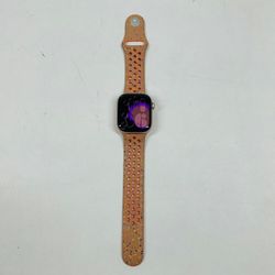 Unlocked Apple Watch Series 11 42MM Rose Gold Alpenglow Pink Nike Sport Band