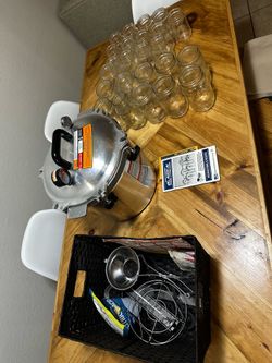 All American Pressure 921 Cooker/Canner + Accessories