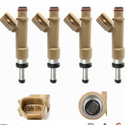 Set of 4 Upgraded 12 Holes Fuel Injectors Fits for Toyota:Corolla 1.8L
