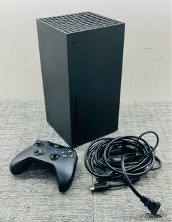 X Xbox Series X 1TB Black Console Model with Black Controller, WORKS Perfectly