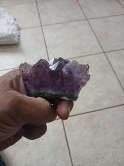 Raw Amethyst Crystal Cluster
