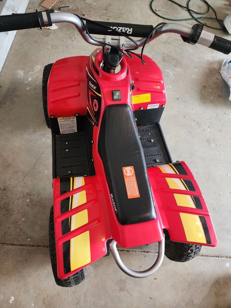 Razor Electric Quad 4 Wheeler